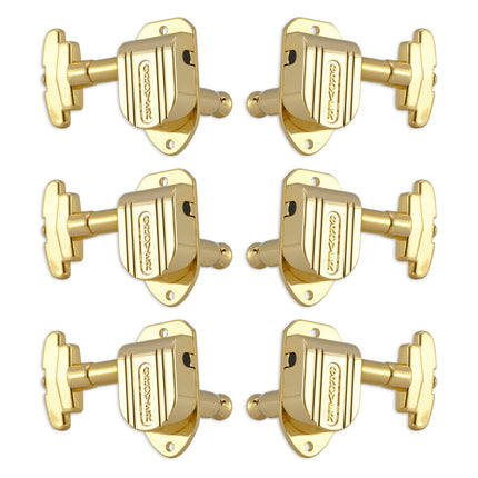 Grover Imperial Machineheads ~ 3+3 ~ Gold