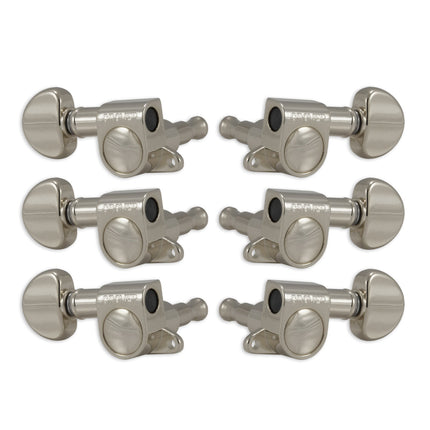 Grover Mini Romatics Machineheads ~ 3+3 ~ Nickel