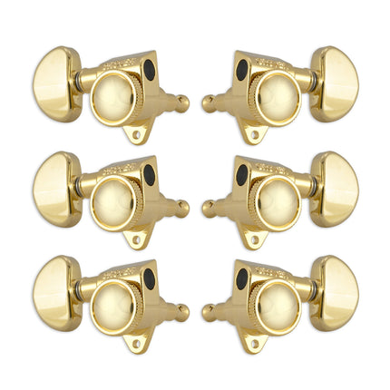 Grover Roto-Grip Machineheads ~ 3+3 ~ Gold