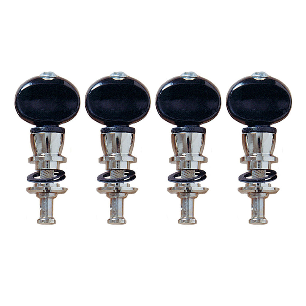 Grover Champion Banjo Pegs (Set of 4) ~ Nickel