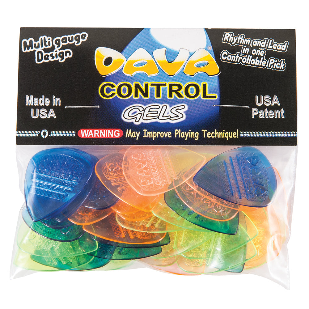 Dava 'Control Gels' Picks ~ 36 Pack