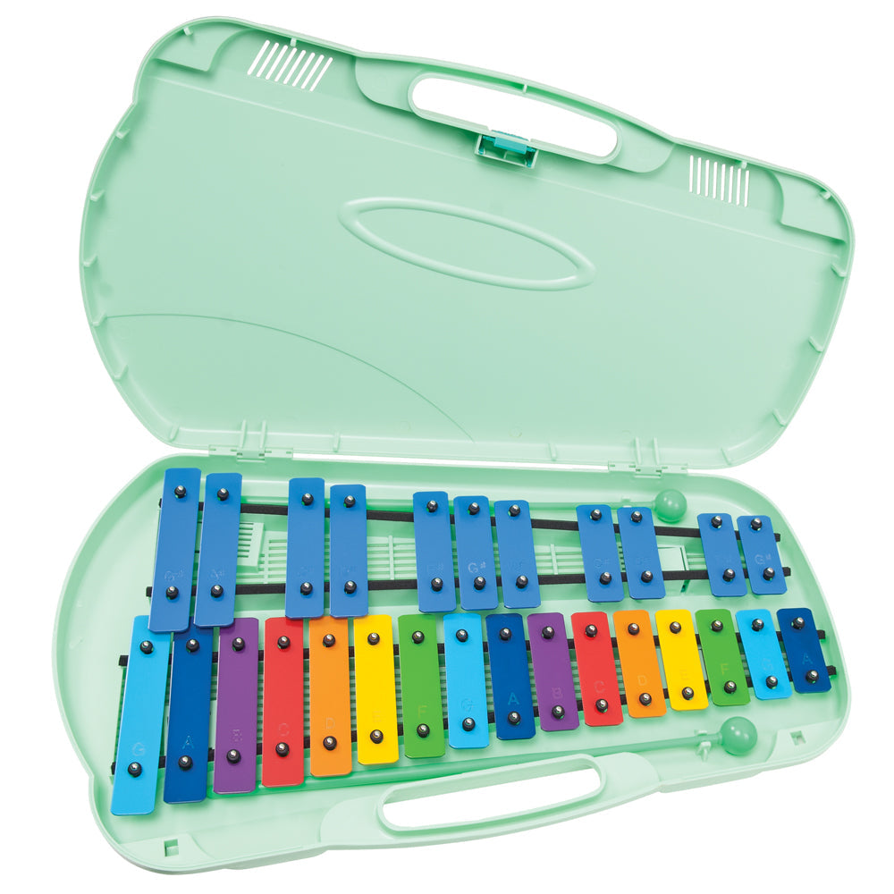 Angel 27 Note Glockenspiel ~ Green