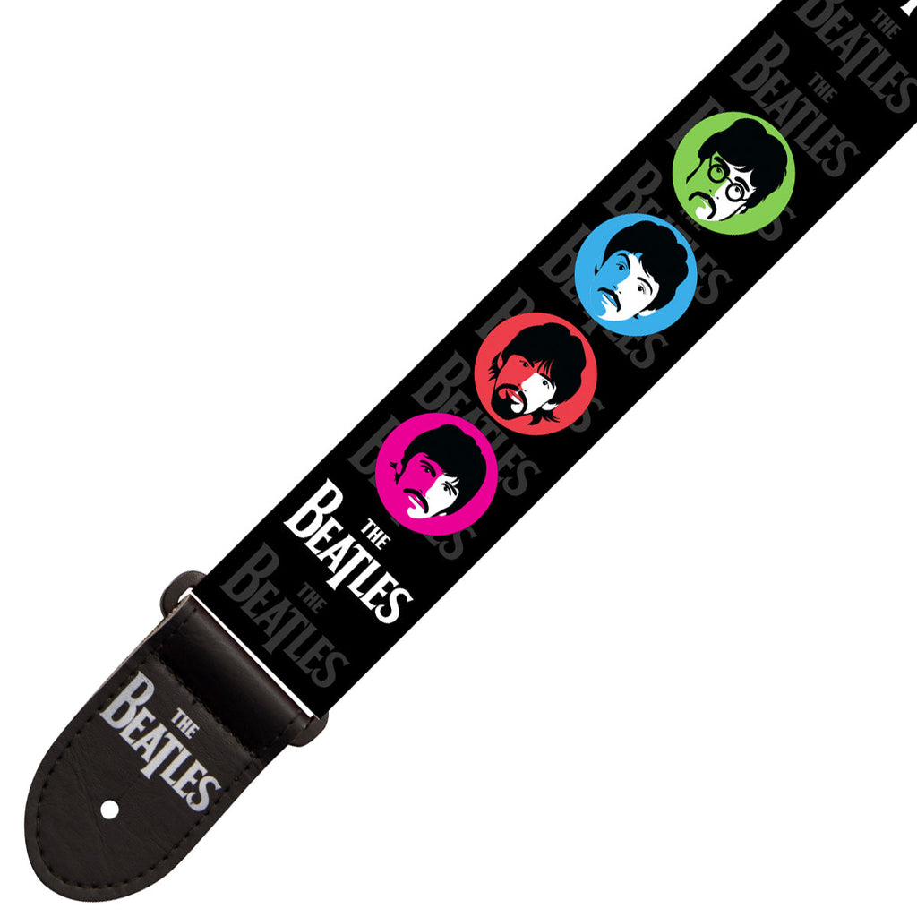 The Beatles Guitar Strap ~ Faces