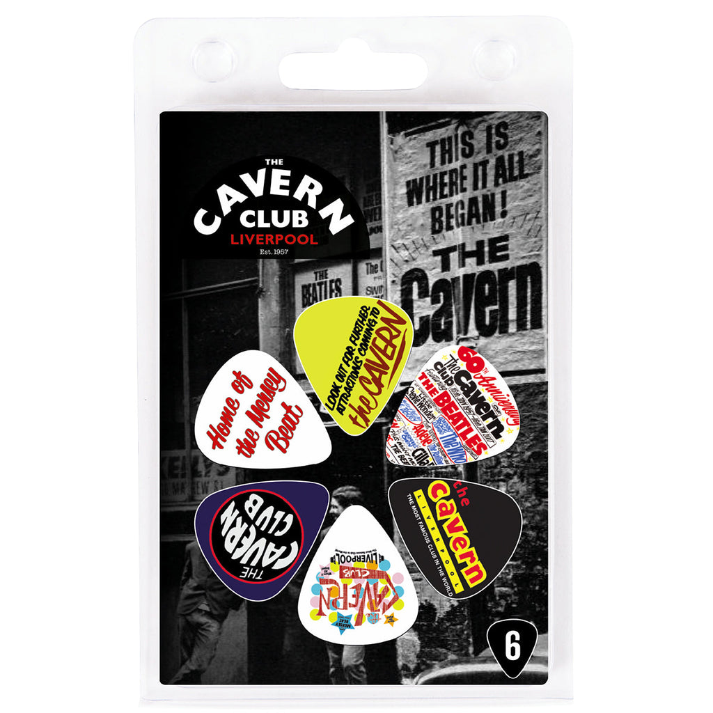 The Cavern Club 6 Pick Pack ~ Cavern