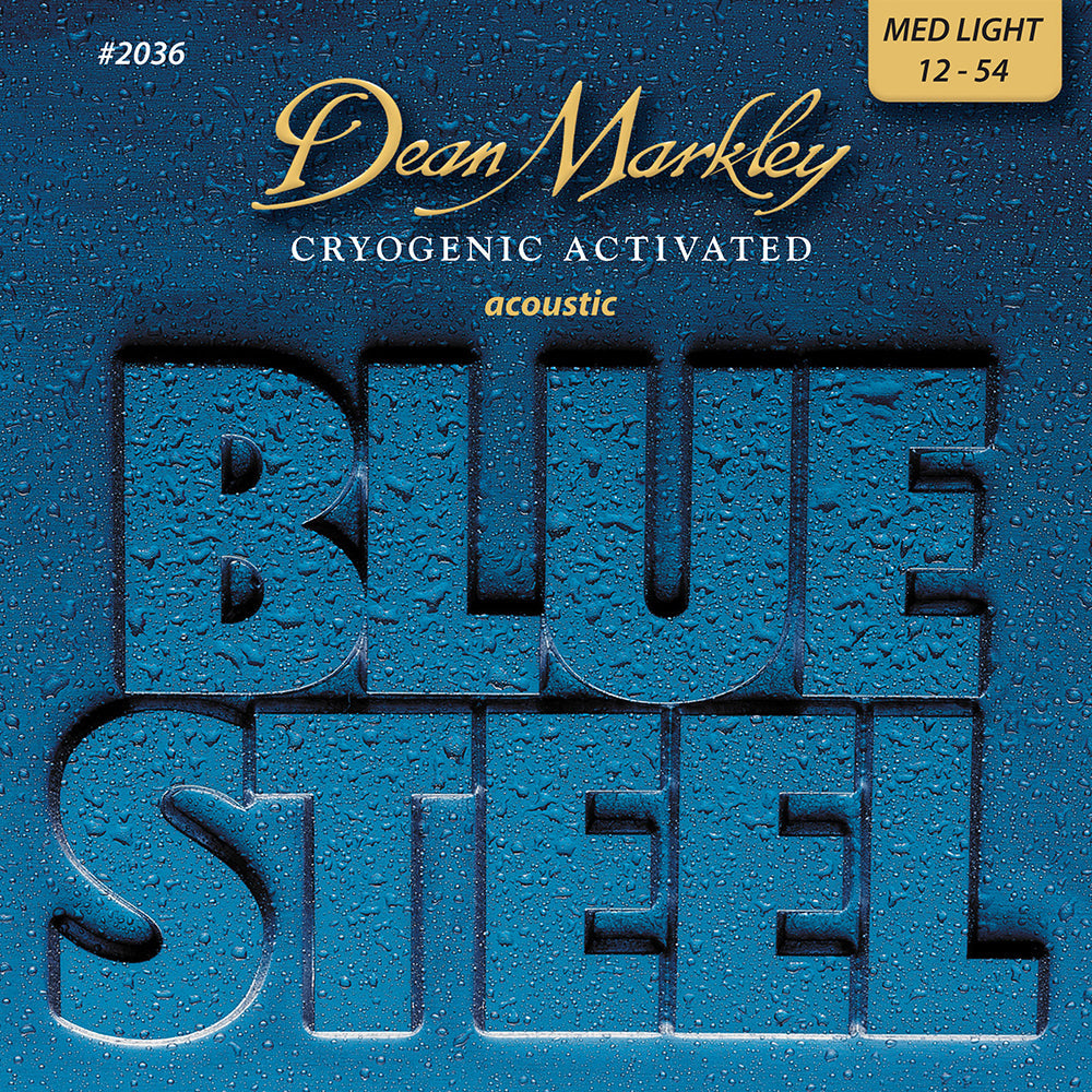 Dean Markley Blue Steel Cryogenic Medium Light 12-54