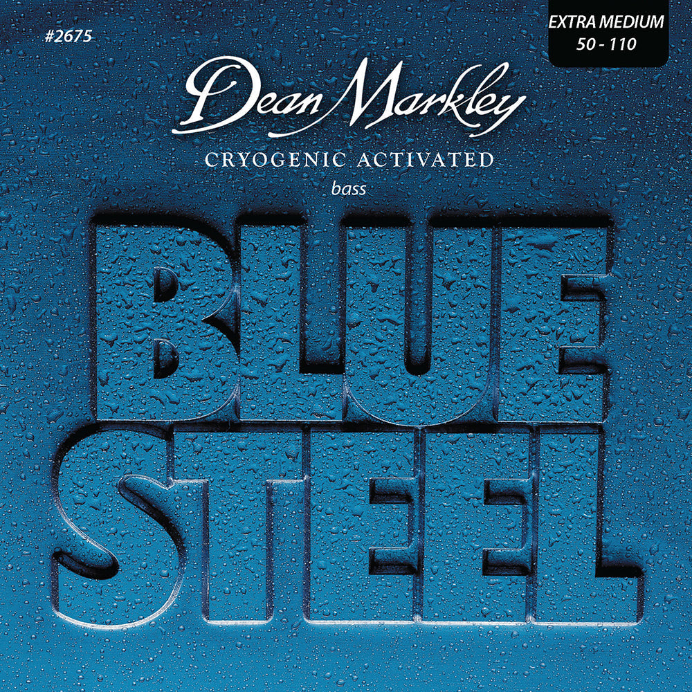 Dean Markley Blue Steel Bass Guitar Strings Extra Medium 4 String 50-110