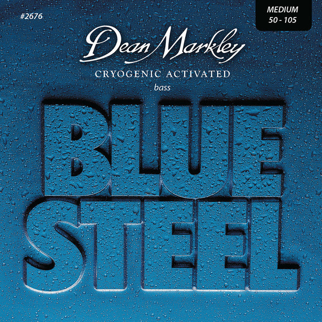 Dean Markley Blue Steel Bass Guitar Strings Medium 4 String 50-105