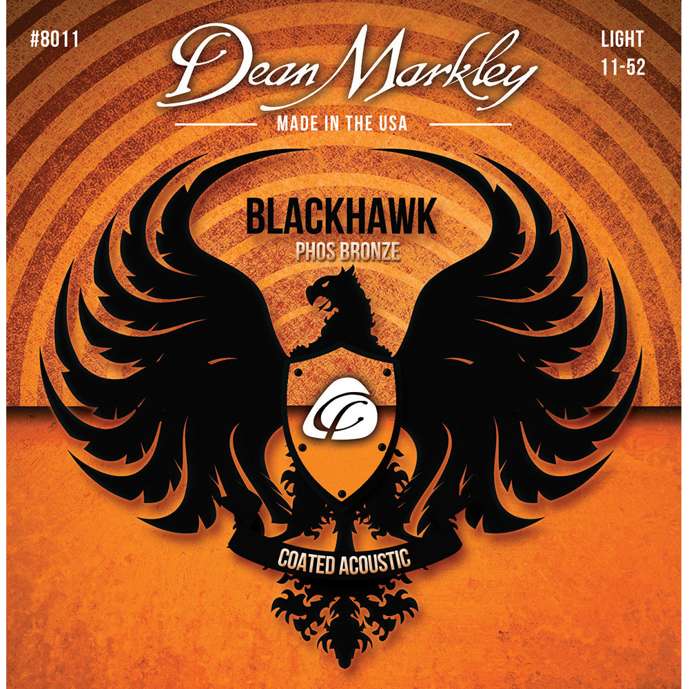 Dean Markley Blackhawk Coated Pure Bronze Light 11-52