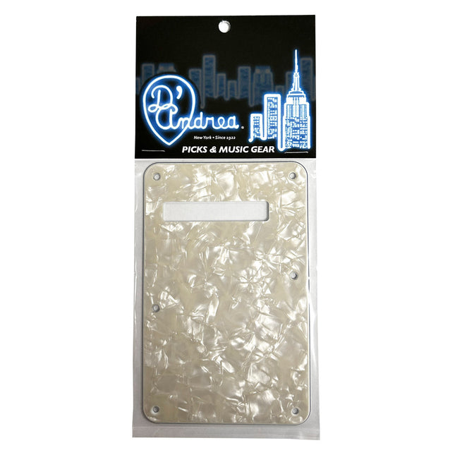 D'Andrea Backplate ~ S-Style ~ Vintage Pearl
