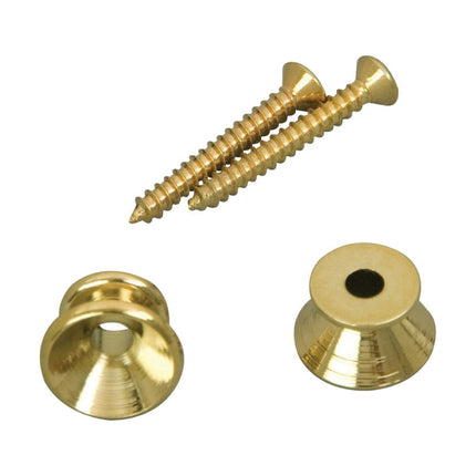 D'Andrea Strap Buttons ~ Brass ~ 24 Strap Buttons