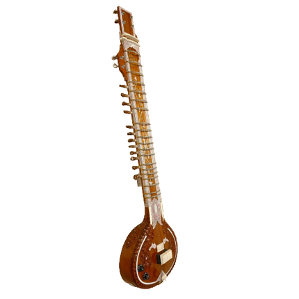 JAS Electric Sitar Standard – 7 Main & 12 Tarab Strings | Lightweight Toon Wood