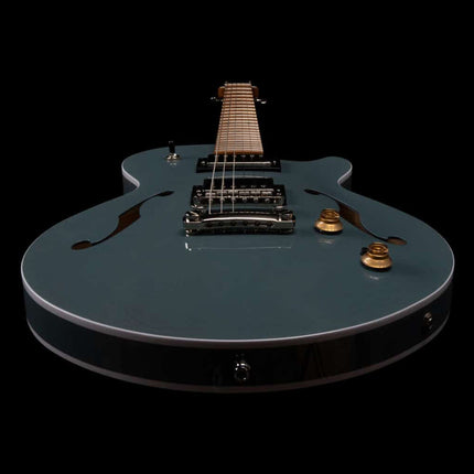 Godin Montreal Premiere Pro Semi-Acoustic Guitar ~ Aztek Blue