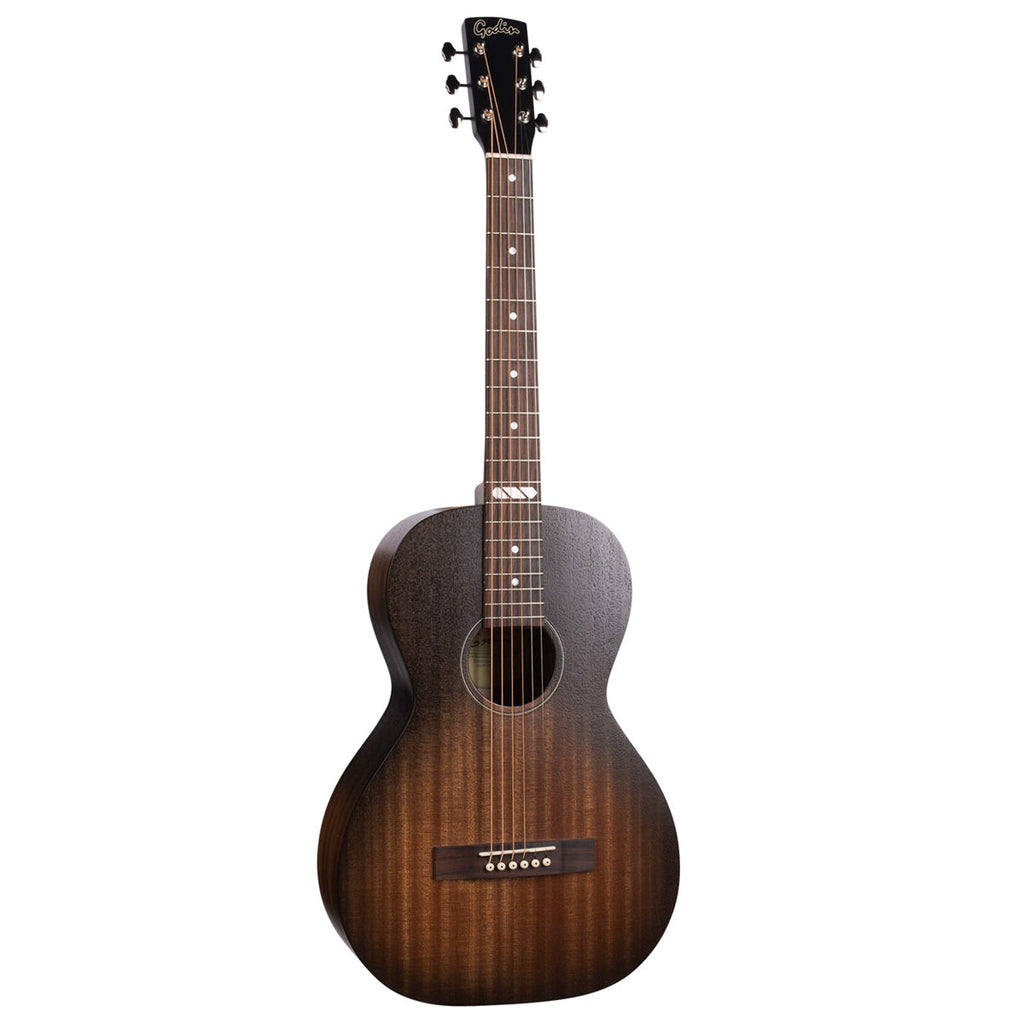 Godin Parlour LTD Mahogany Electro-Acoustic Guitar ~ Black Burst