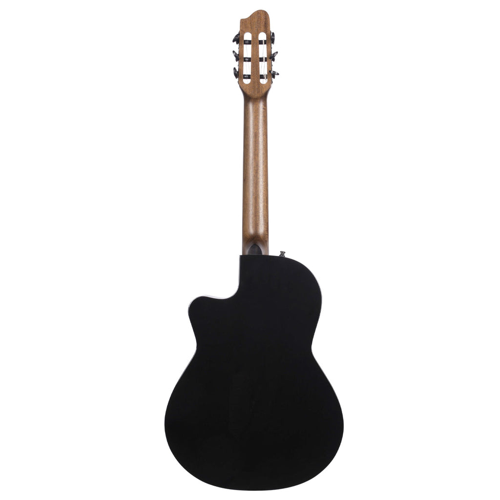 Godin Arena Pro Cutaway Bourbon Burst Nylon String Electro Guitar ~ Onyx Black with EQ