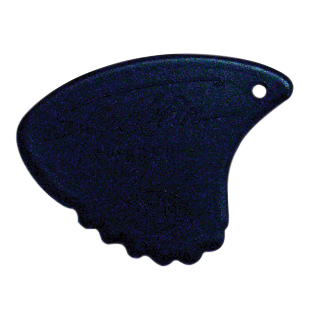 Sharkfin Pick ~ Super Hard Black ~ 25 Pack