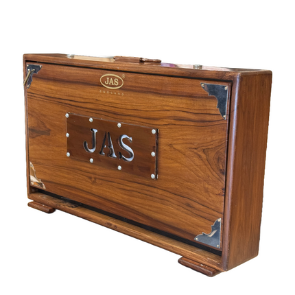 Shruti Box Chromatic 18 JAS English Reeds G to C with Padded Bags