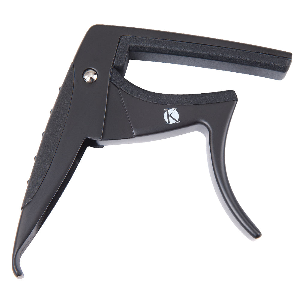 Kinsman Electric /Acoustic Curved Guitar Capo ~ Black