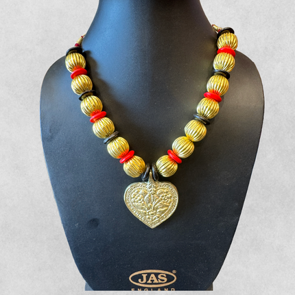 Kantha (Red, Black and Golden)