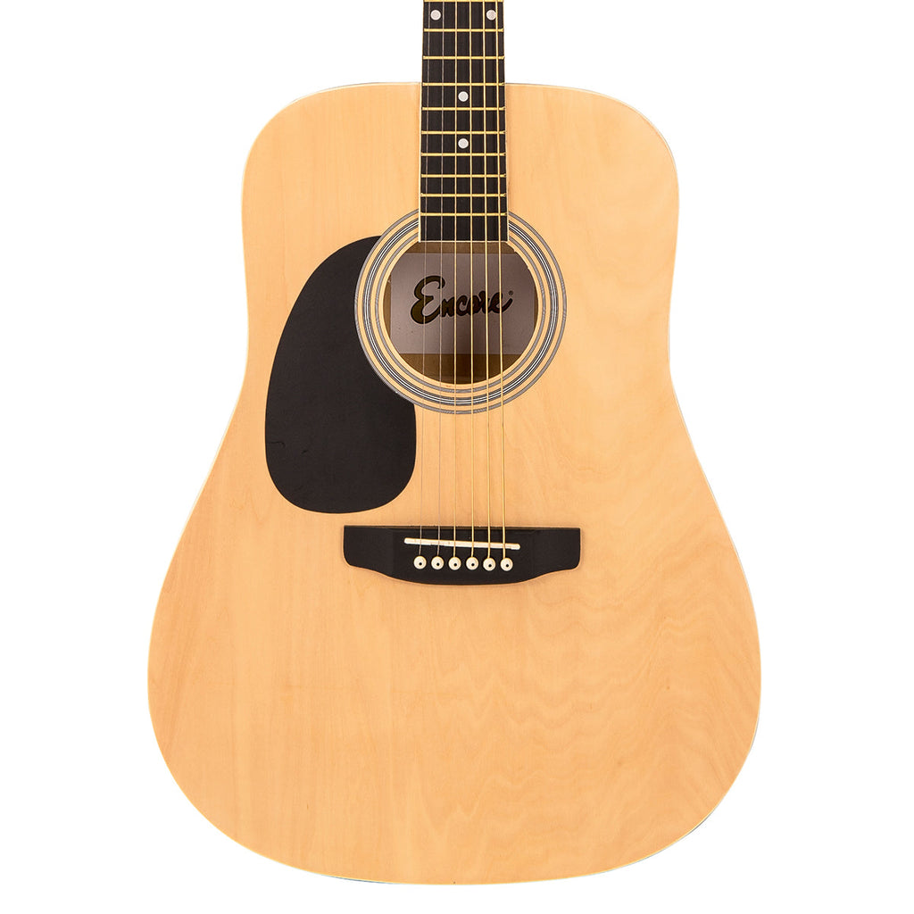 Encore Acoustic Guitar ~ Natural Left Hand