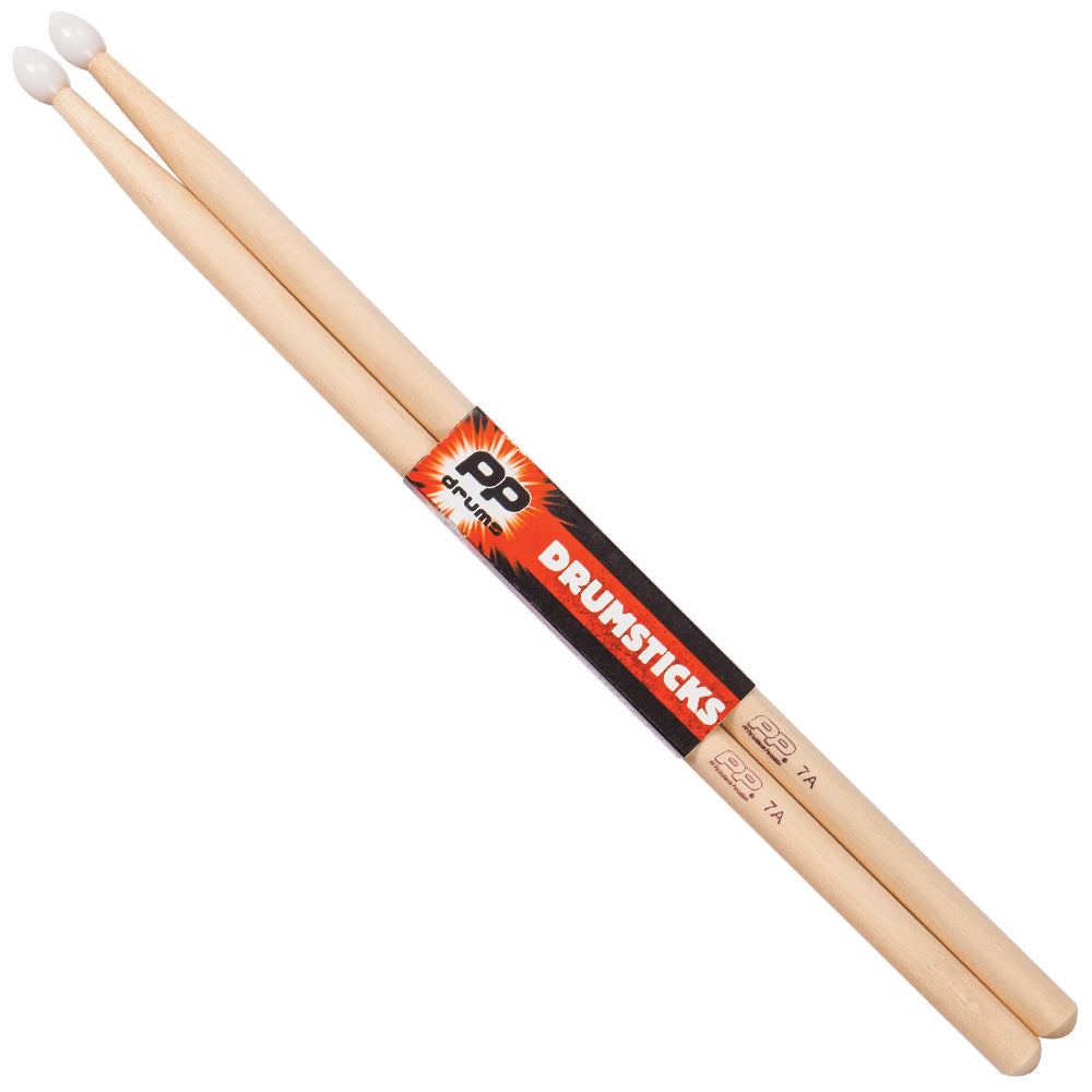 PP Drums Nylon Tip Drum Sticks ~ 7A