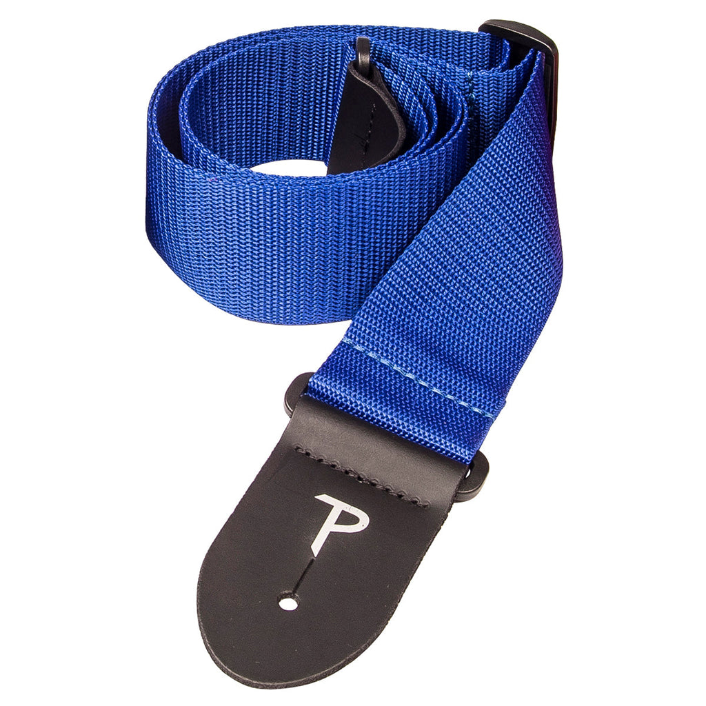 Perri's Polyester Extra Long Guitar Strap ~ Navy Blue