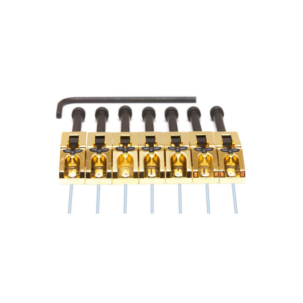 GraphTech PN-0080-G7 Ghost Floyd Rose® Style Saddles Gold