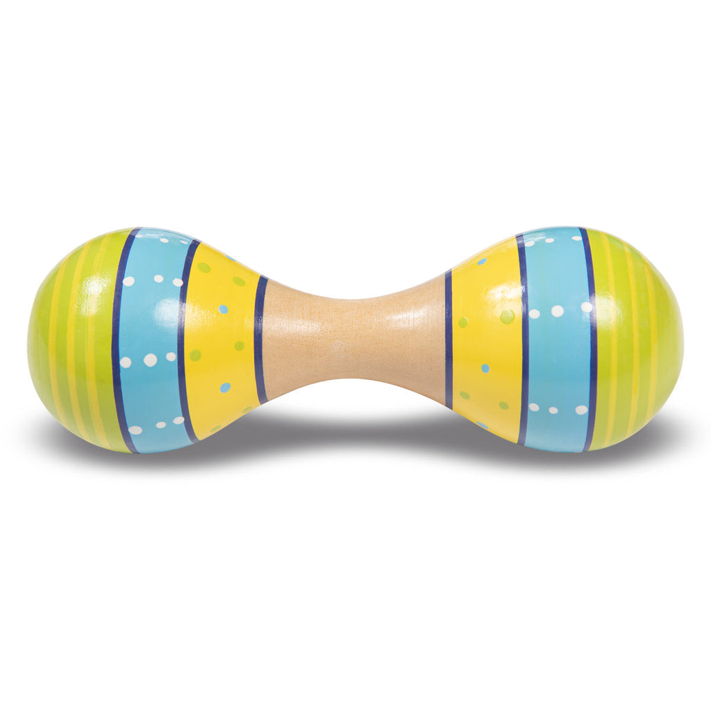 World 'Early Years' Double Headed Maracas ~ Green/Blue