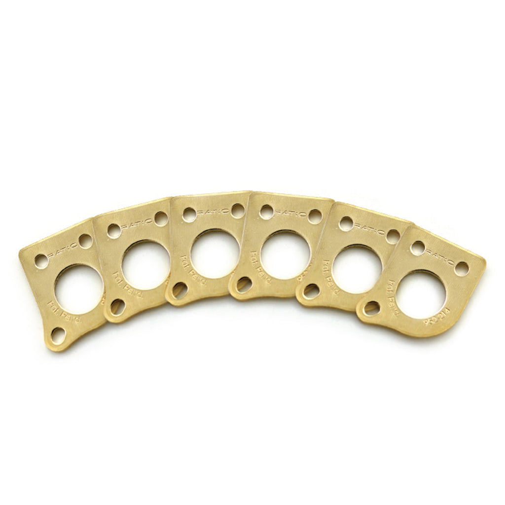 GraphTech Ratio Plate For 45 Degree Screw Hole Gold