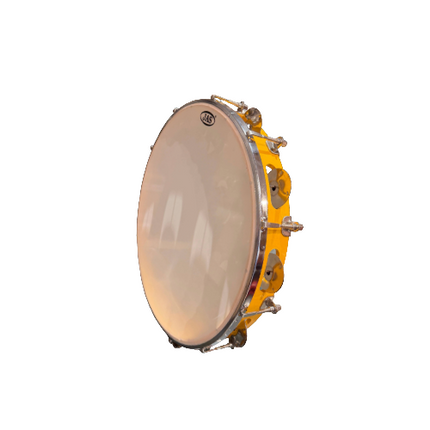 JAS Yellow colour Plastic Tambourine