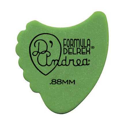 D'Andrea 390 Delrex Green Pick Refill Bag ~ Medium Heavy ~ 72 Picks
