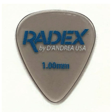 D'Andrea 351 Radex Smoke Pick Pack ~ 1.0mm ~ 6 Picks