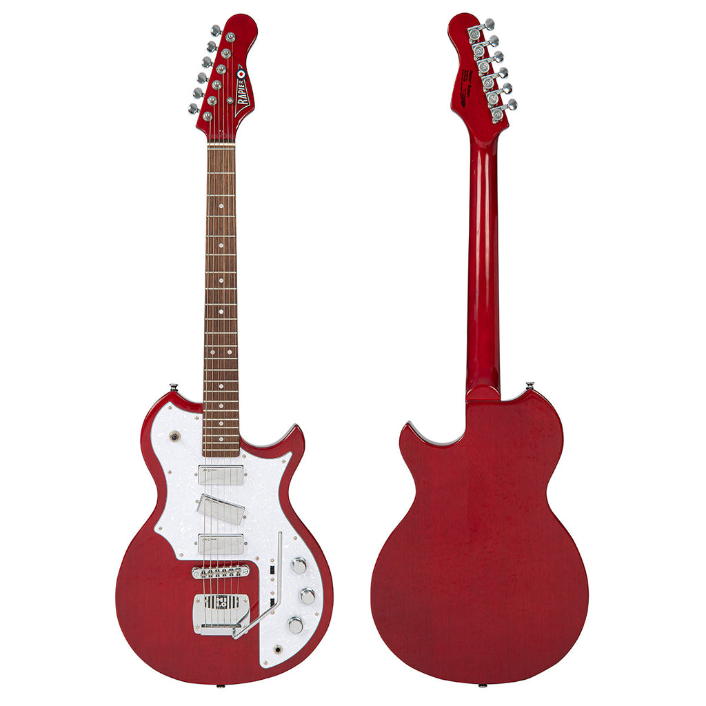 Rapier Deluxe Electric Guitar ~ Thru Red