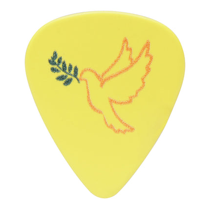 D'Andrea 351 Cool Plecs Peace & Love Pick Pack ~ Heavy ~ 12 Assorted Picks