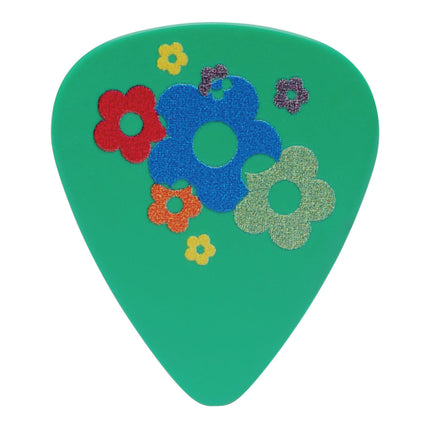 D'Andrea 351 Cool Plecs Peace & Love Pick Pack ~ Medium ~ 12 Assorted Picks
