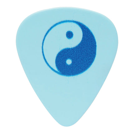 D'Andrea 351 Cool Plecs Peace & Love Pick Pack ~ Medium ~ 12 Assorted Picks