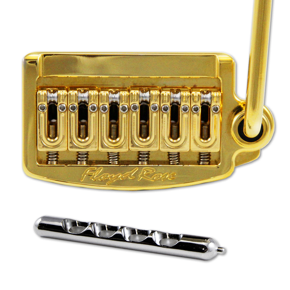 Floyd Rose FR Rail Tail Tremolo ~ Wide Gold