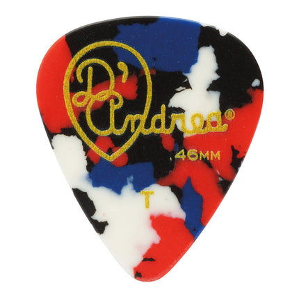 D'Andrea 351 Classic Celluloid Picks ~ Thin ~ 72 picks