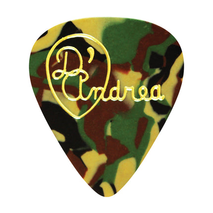 D'Andrea 351 Wild Celluloid Pick Kit Refill Bag ~ Medium ~ 72 Picks