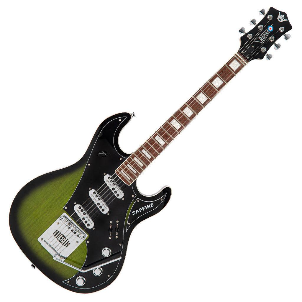 Greenburst Rapier Saffire Ultra Electric Guitar