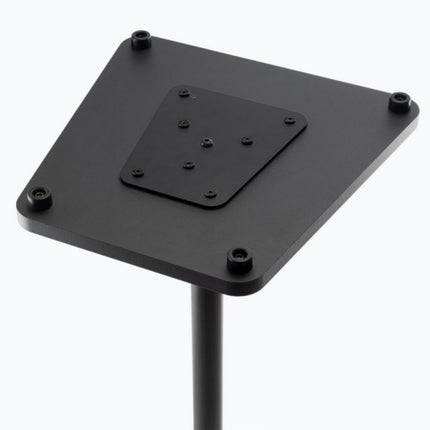 On-Stage Wood Monitor Stands ~ Pair ~ Black