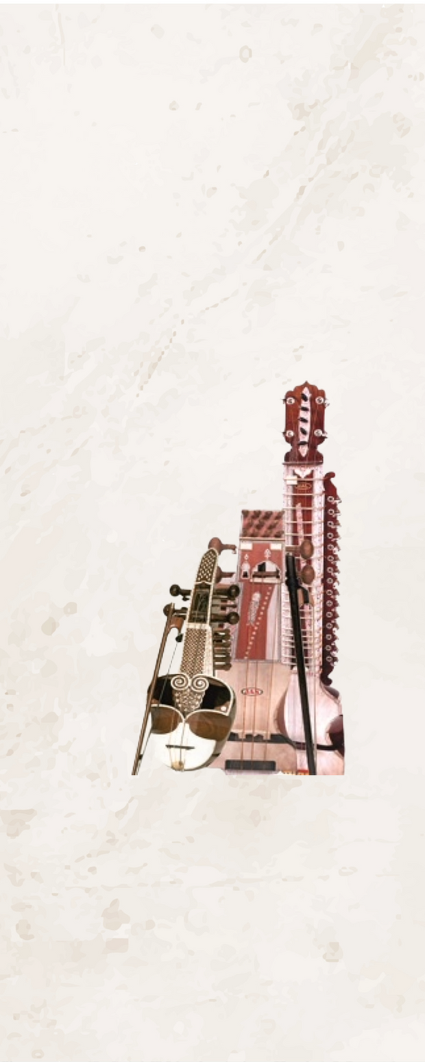 <h4><strong>Sarangi, Dilruba, Israj, Taus  & Saranda</strong></h4>