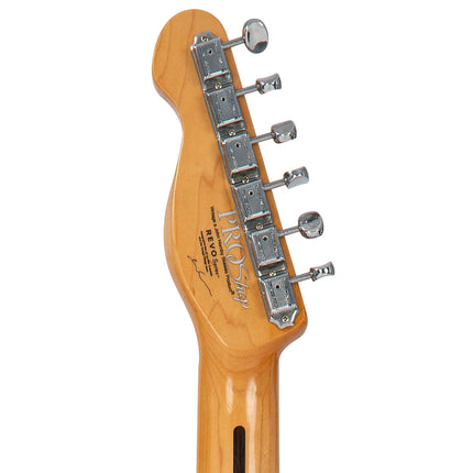 Metallic Gun Hill Blue Vintage Revo V52 ProShop Unique Electric Guitar
