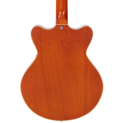 Amberburst Vintage REVO Series 'Superthin' Electric Guitar