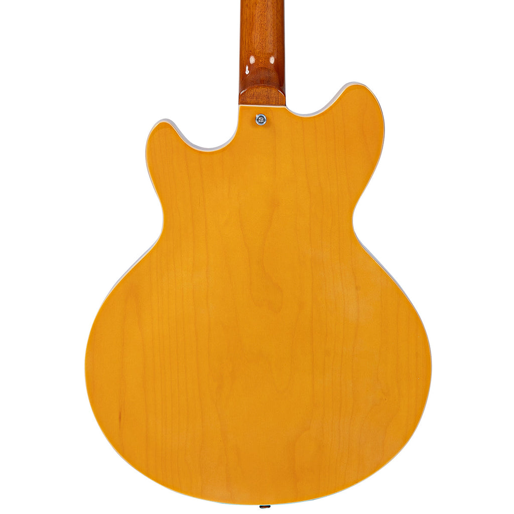 Natural Vintage REVO Series 'Supreme' Semi Acoustic Bass 