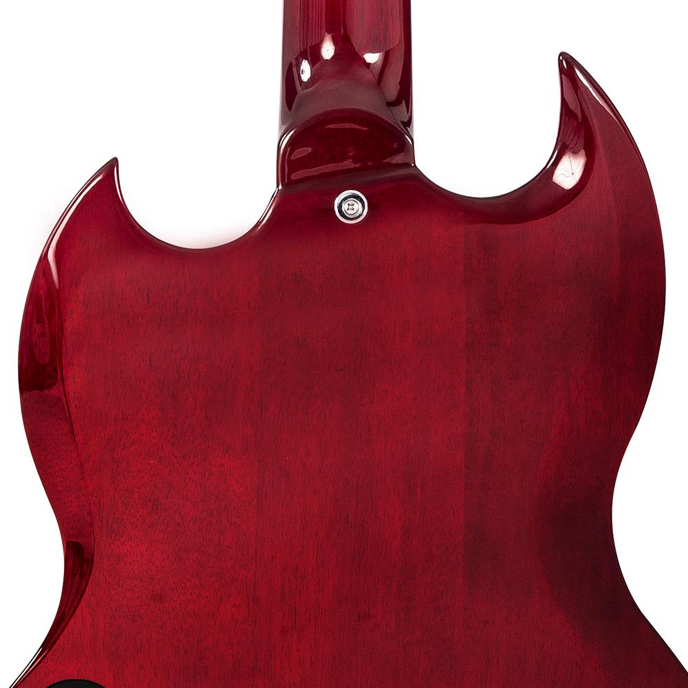 Vintage VS4 ReIssued Bass Guitar ~ Cherry Red