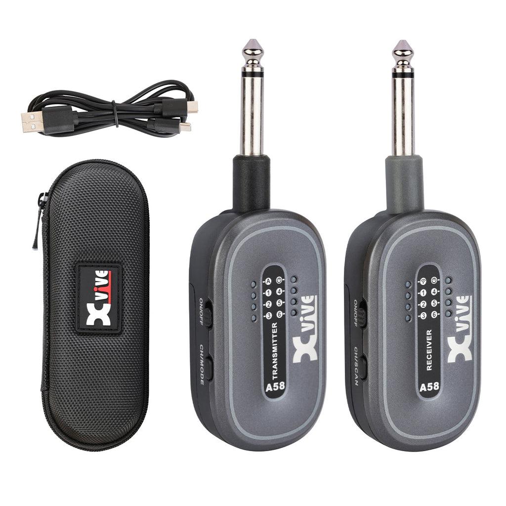 Xvive Wireless Guitar System with Case