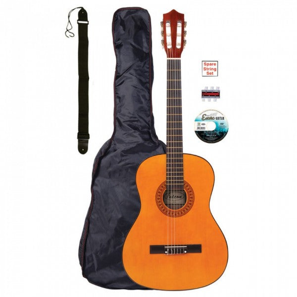 Falcon 4/4 Size Classic Guitar Pack – Natural