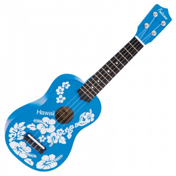 Falcon Ukulele – Blue Flower