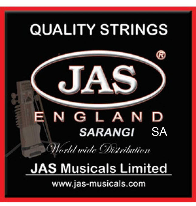 JAS Brand, Sarangi Natural Gut String “Sa” 1st String. Made in England.