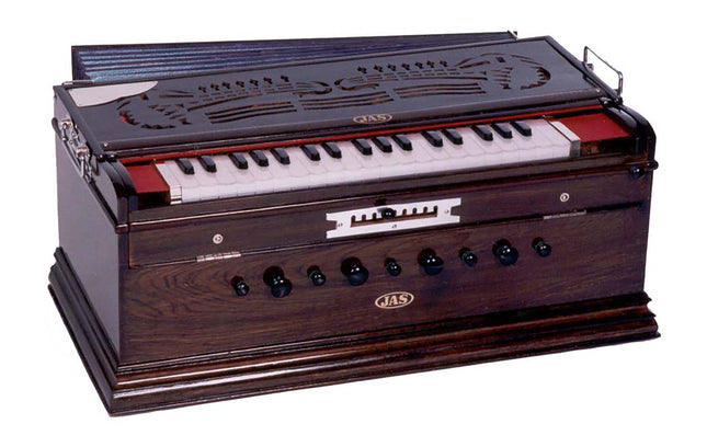 JAS Harmonium 9 Scale Changer 3 Sets Palitana Reeds Standard Cabinet
